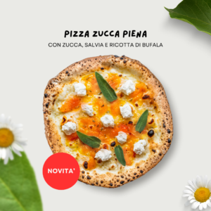 Pizza zucca piena