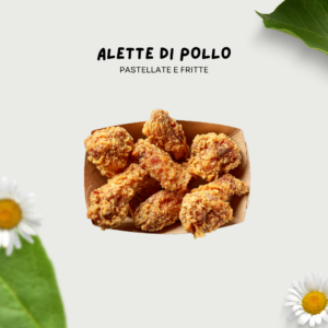 Alette di pollo fritte