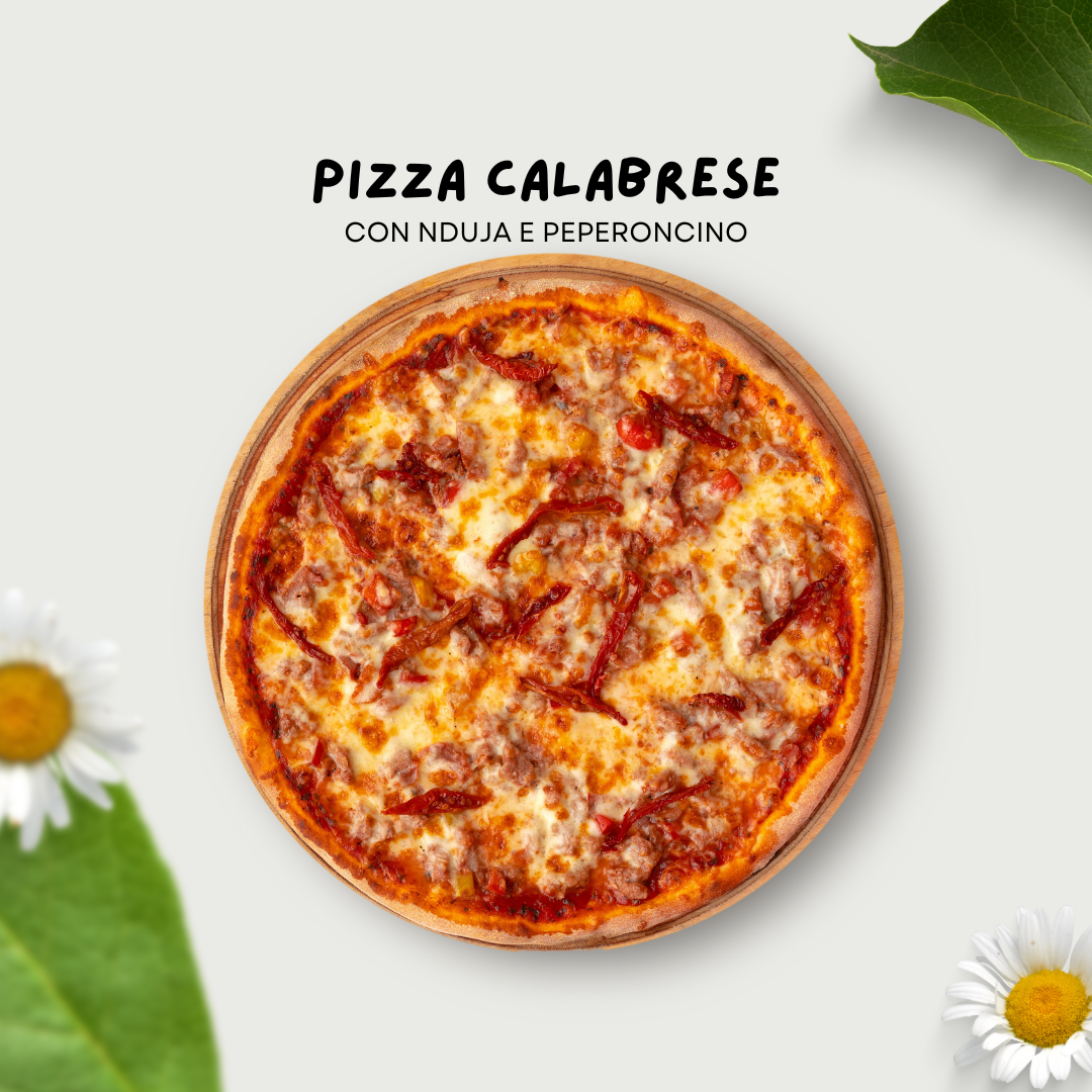 Pizza calabrese